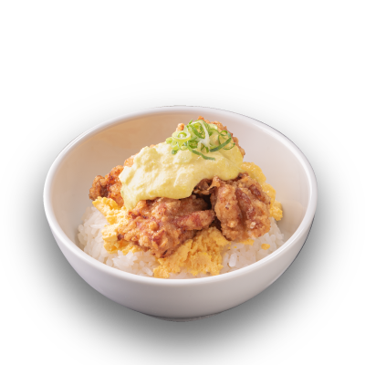 わさびマヨネーズ唐揚げご飯